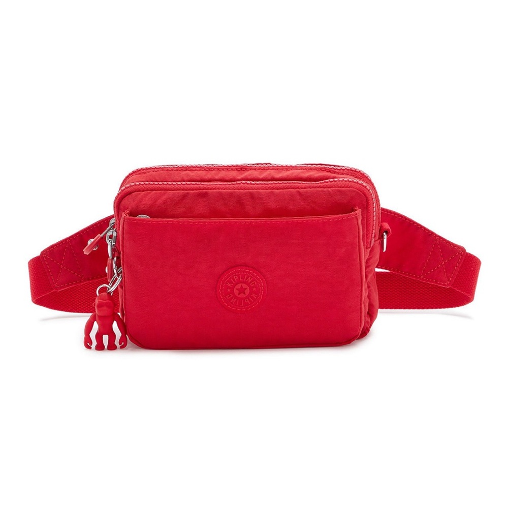 Kipling Vibrant Red Belt Bag
